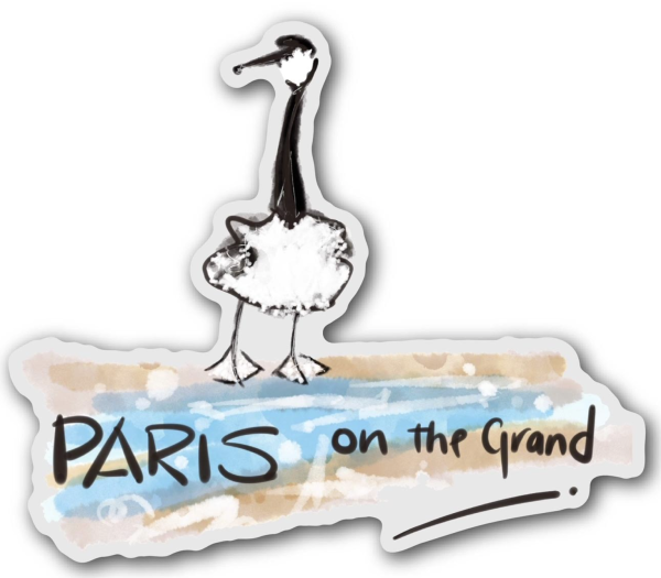 PARIS on the Grand Sticker